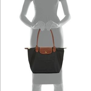Longchamp Le Pliage Small Shoulder tote black